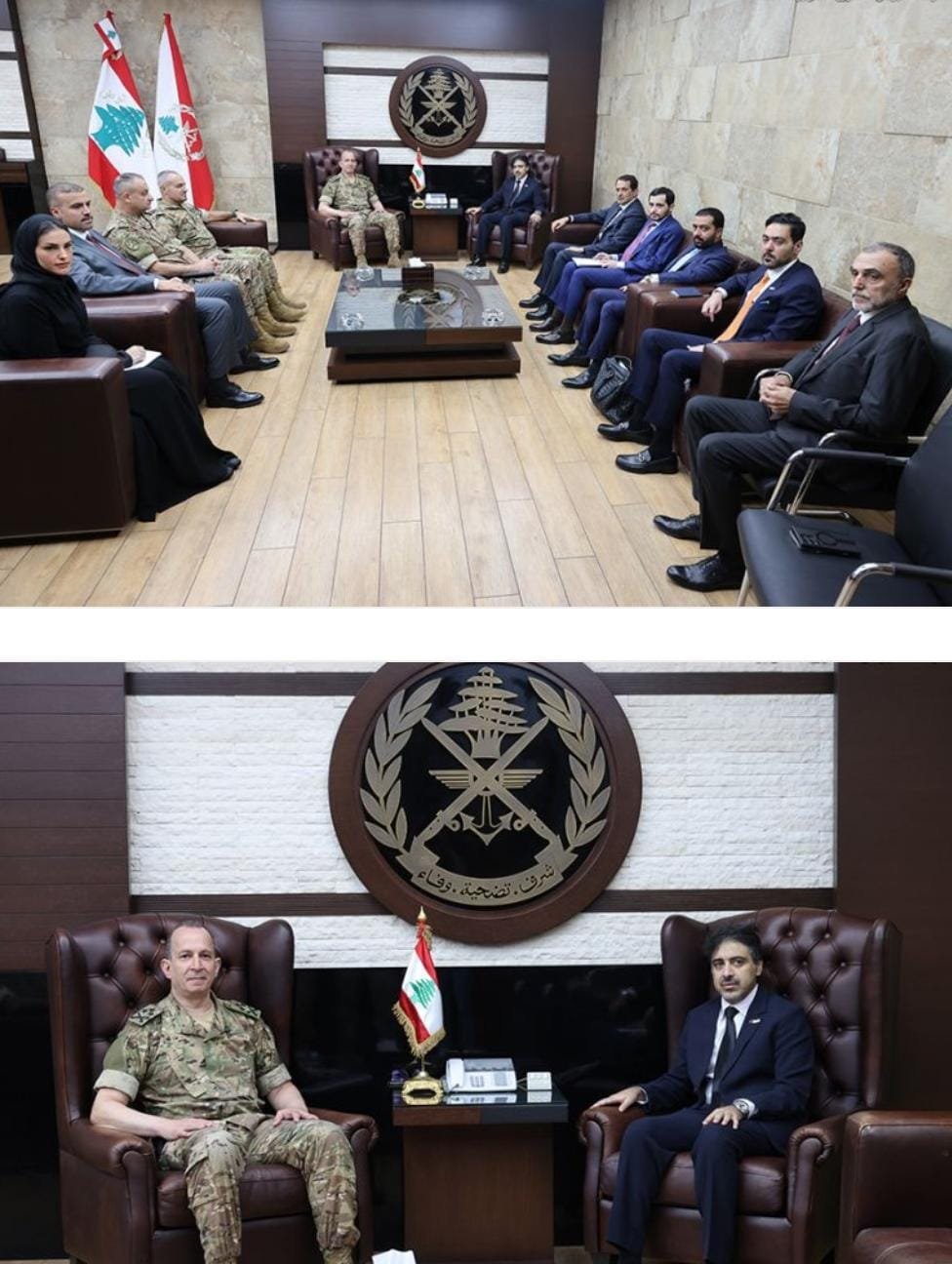 استقبالات العماد قائد الجيش
